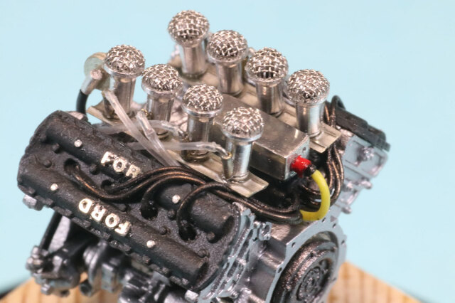 個人製作完成品 委託販売品 1/43 フォード コスワース DFV エンジン