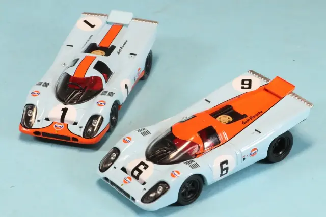 タイニー×スパーキー 1/64 ポルシェ 917 ガルフ No.1 & No.6 2台セット　YCOMBO64010
