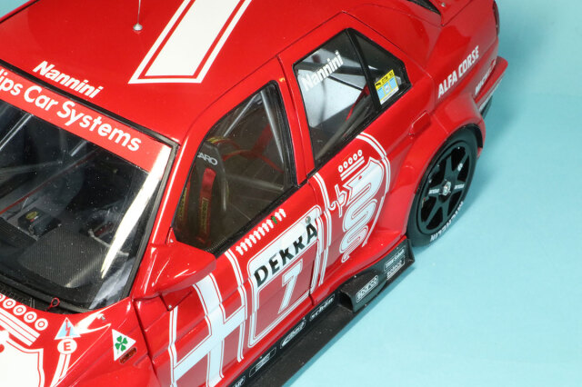 個人製作完成品 委託販売品 1/12 アルファロメオ 155 V6 Ti DTM