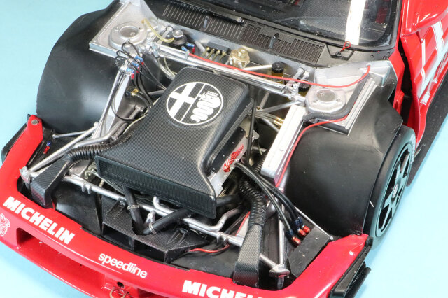 個人製作完成品 委託販売品 1/12 アルファロメオ 155 V6 Ti DTM 1993