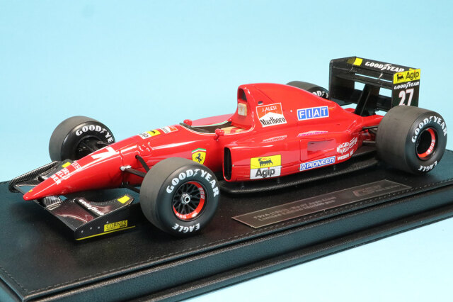 トップマルケス/GPレプリカーズ 1/18 フェラーリ F92A 1992 J.アレジ デカール加工品 (ディスプレイケース付)　GP020A
