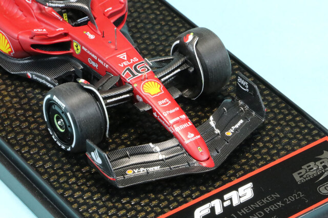 BBR 1/43 フェラーリ SF-75 オーストラリア GP 2022 C.ルクレール 