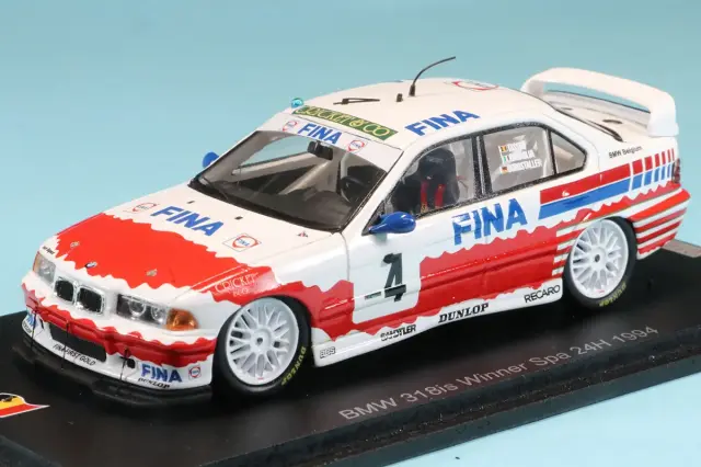 スパーク 1/43 バストス BMW 318i スパ 24h 1994 No.4 ウィナー　43SPA1994
