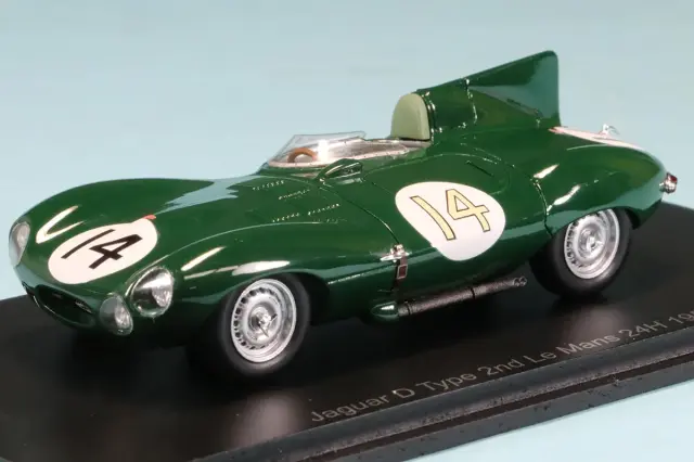 スパーク 1/43 ジャガー Dタイプ ルマン 1954 No.14　S2925