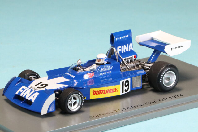 スパーク 1/43 サーティス TS16 ブラジルGP 1974 J.マス　S9651