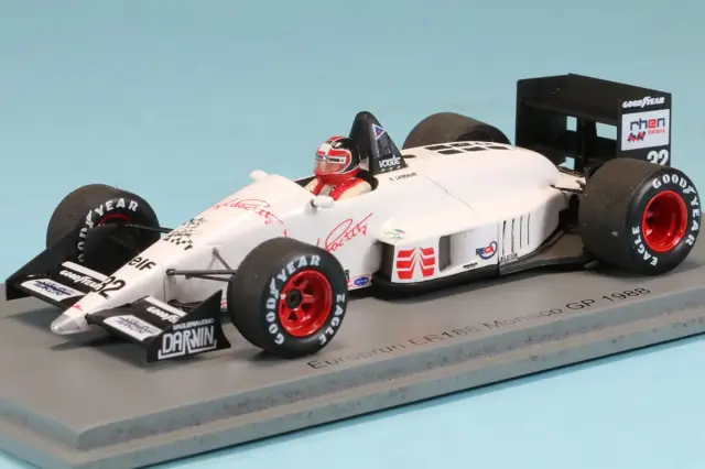 スパーク 1/43 ユーロブルン ER188 モナコGP 1988 O.ララウリ　S7207