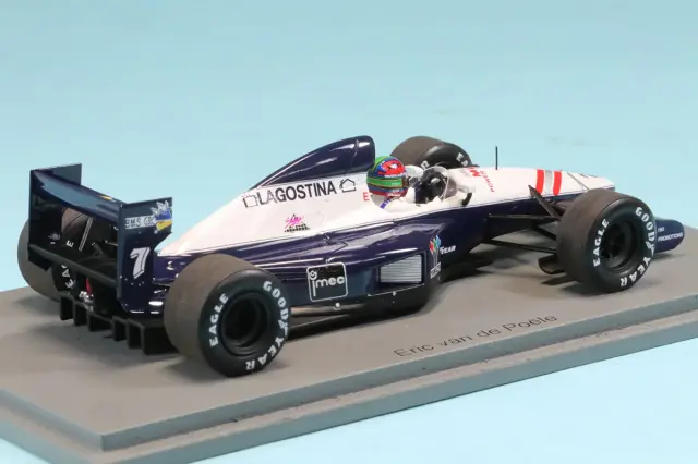 スパーク 1/43 ブラバム BT60B 南アフリカGP 1992 E.ポール