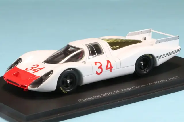 スパーク 1/43 ポルシェ 908LH ルマン 1968 テスト No.34　S9241