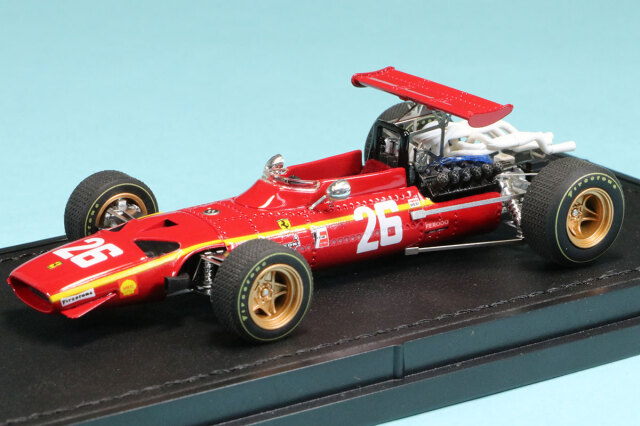 トップマルケス/GPレプリカーズ 1/43 フェラーリ 312 イギリスGP 1968 J.イクス　GRP43032B