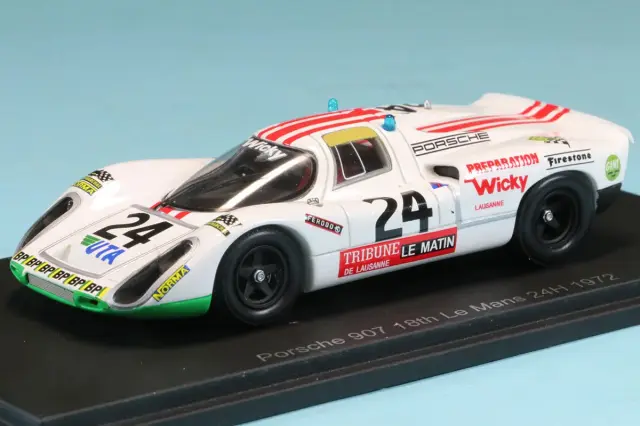 スパーク 1/43 ポルシェ 907S ルマン 1972 No.24　S9776