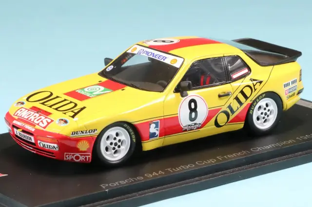 スパーク 1/43 ポルシェ 944 ターボ フランス チャンピオンカップ 1988 No.8　SF312