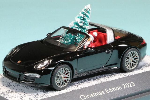 シュコー 1/43 ポルシェ 911 カレラ4 GTS タルガ クリスマスエディション 2023 　450720600