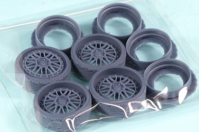 ケイSTYLE! 1/24 トヨタ ソアラ MZ20 ロータヅンパーツ BBS LMホイール