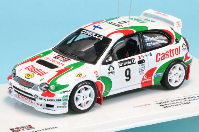 イクソ 1/43 カストロール トヨタ カローラ WRC RAC ラリー 1997 No.7　RAC394A
