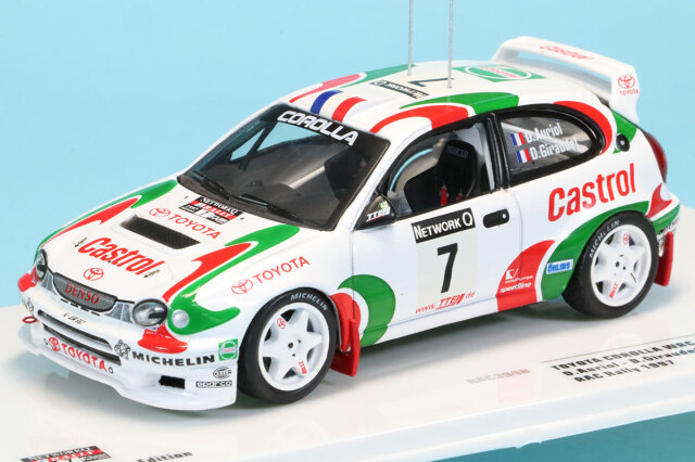 イクソ 1/43 カストロール トヨタ カローラ WRC RAC ラリー 1997 No.9　RAC394B