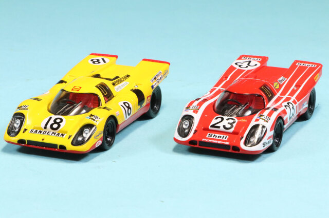 タイニー×スパーキー 1/64 ポルシェ 917K SEHLL ルマン 1970 No.18 No.23 2台セット　YCOMBO64001