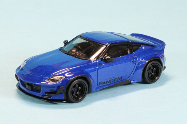 MINI-GT 1/64 パンデム ニッサン Z セイランブルー(左ハンドル)　MGT00778-R