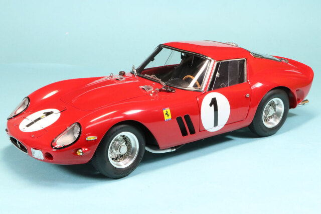 CMC 1/18 フェラーリ 250 GTO パリ-モンレリ 1000km 1962 No.1 P.ロドリゲス ウィナー　M-254