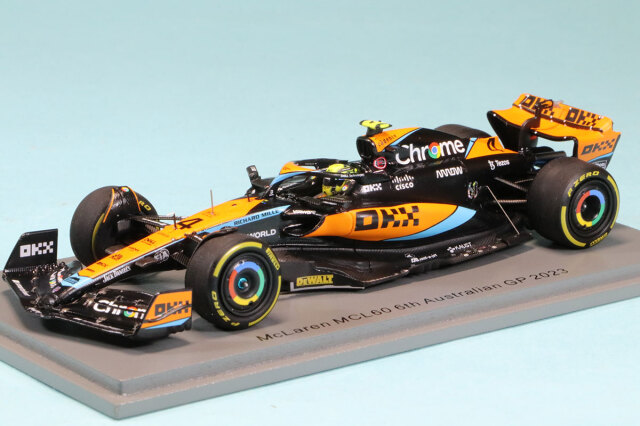 スパーク 1/43 マクラーレン MCL60  オーストラリア GP 2023 No.4 L.ノリス　S8573