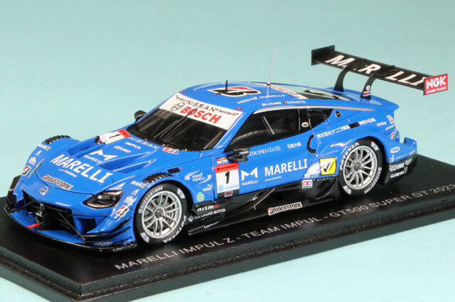 スパーク 1/43 マレリ インパル ニッサン Z スーパーGT 2023 GT500 No.1 平峰一貴/ベルトラン・バゲット　SGT051