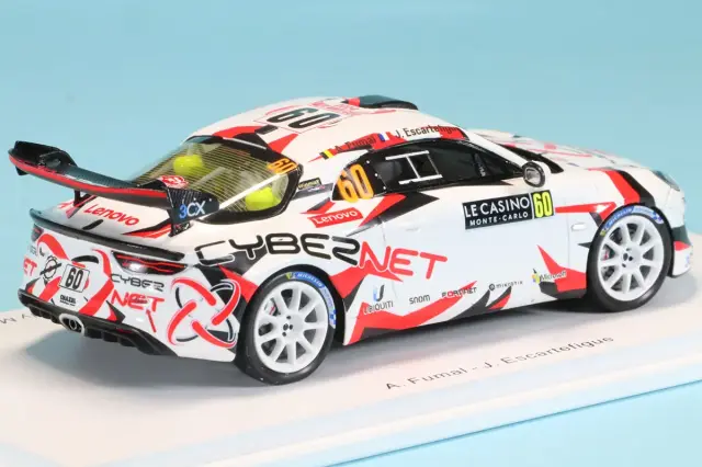 スパーク 1/43 アルピーヌ A110 ラリー RGT モンテカルロ 2024 No.60 A