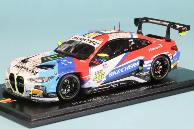 スパーク 1/43  BMW M4 GT3 WRT スパ 24h 2024　SB799