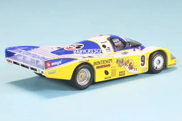 スパーク 1/64 ポルシェ 956 ルマン 1986 No.9 Y325 ミニカーショップ ロム