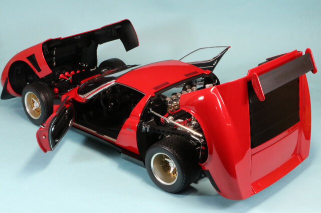 京商 1/12 ランボルギーニ ミウラ SVR レッド KS08625R