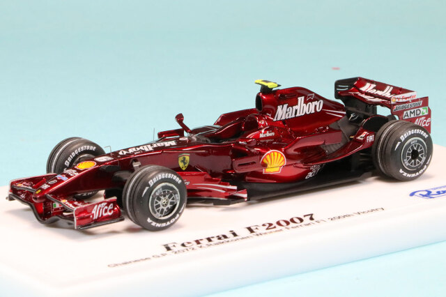 [予約] ロムファクトリー 1/43 フェラーリ F2007 中国GP 2007  K.ライコネン ウィナー フェラーリ F1通算200勝  キャンディレッドハイディティール 　RFTMK370CR_YS