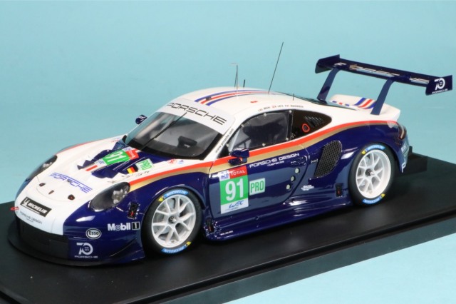 [受注製作見本] ロムファクトリー 1/24 ポルシェ 911 RSR Porsche GT Team ルマン 24h 2018 LMGTE-Pro 2nd No.91　RFP24112_YS1