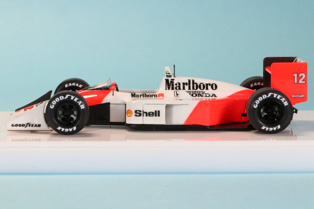 1/43 マクラーレン MP4/4 マルボロ A.セナ 没後30年 ウェザリング 1/43 マクラーレン MP4/4 マルボロ A.セナ 没後30年 ウェザリング