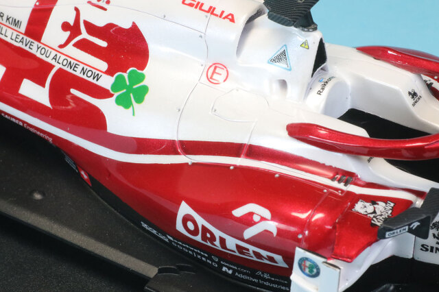 ロムファクトリー 1/20 アルファロメオ C41 アブダビGP 2021 K