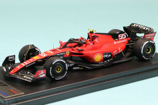 ルックスマート 1/43 フェラーリ SF-23 バーレーンGP  20203 C.サインツ 4th　LSF1052