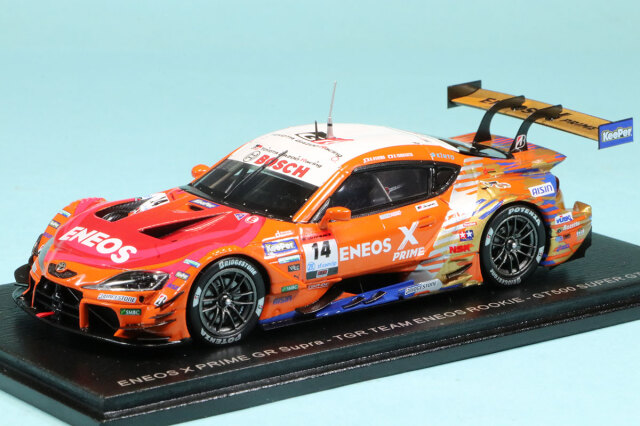 スパーク 1/43 エネオス X プライム トヨタ スープラ スーパーGT 2023 GT500 No.14 大嶋和也/山下健太　SGT054