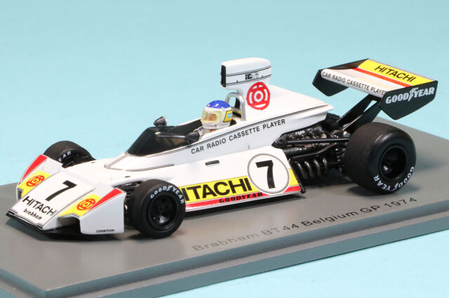 スパーク 1/43 ブラバム BT44 ベルギーGP 1974 R.ロイテマン　S7428