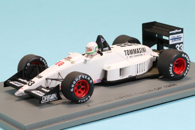 スパーク 1/43 ユーロブルン ER188B フランスGP  1988 S.モデナ　S7208