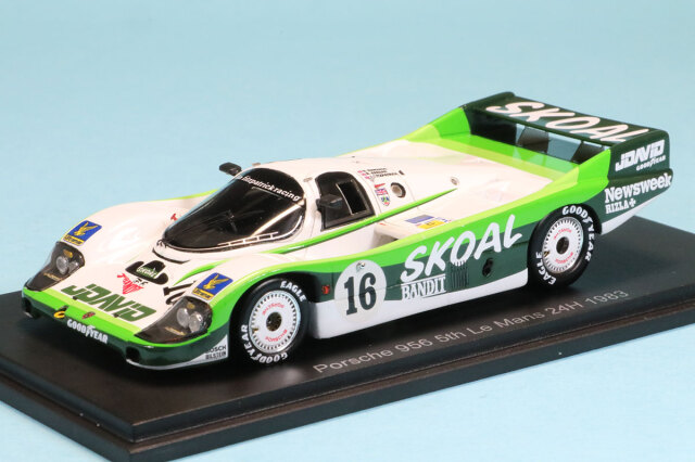 スパーク 1/43 ポルシェ 956 スコールバンデット ルマン 1983 No.16　S9851