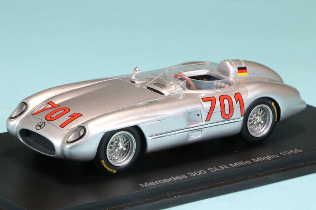 スパーク 1/43 メルセデスベンツ 300 SLR ミッレミリア 1955 No.301　S5891