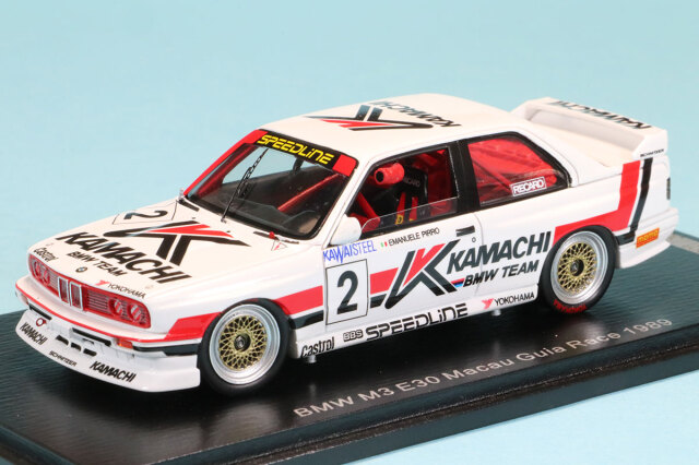 スパーク 1/43 BMW M3 E30 マカオギア 1989 No.2　SA259
