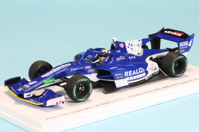 スパーク 1/43 リアライズ コンドー SF23 TRD01F スーパーフォーミュラー 2024 No.4 小高一斗　SFJ024