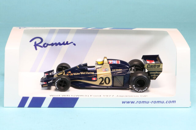 ロム特注スパーク 1/43 ウルフ WR1 日本GP  1977 J.シェクター　ROMU048