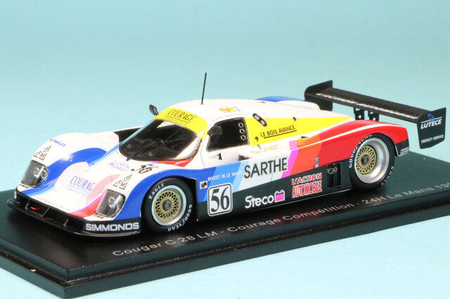 スパーク 1/43 クーガー C28 LM ルマン 24h 1992 No.56　S3542
