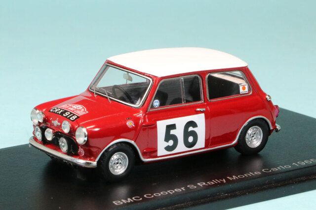 スパーク 1/43 BMC クーパー S モンテカルロラリー 1965 No.72　S1194