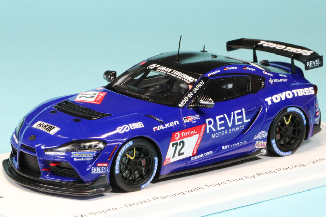 スパーク 1/43 トヨタ スープラ ニュルブルクリンク 24h 2021 No.72　SG776