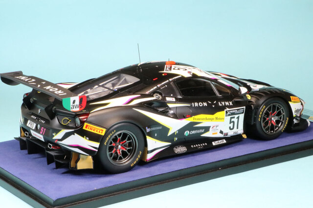 ルックスマート 1/18 フェラーリ 488 GT3 スパ 24h 2021 No.51