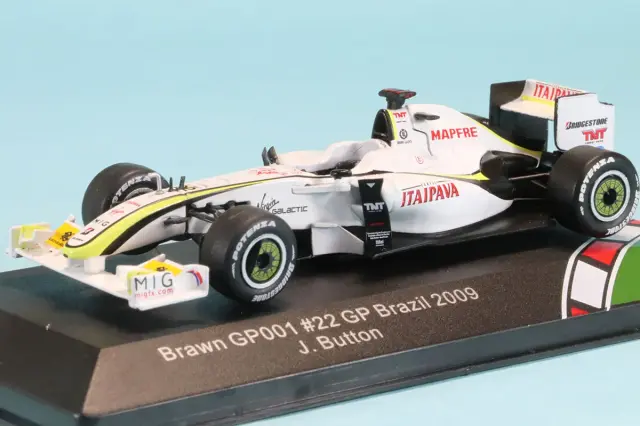 CMR 1/43 ブラウンGP BGP001 ブラジルGP 2009 J.バトン　CMR43F1002