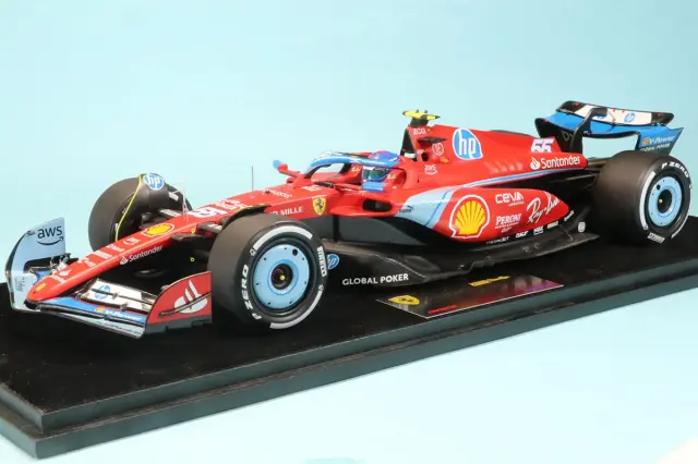 ルックスマートモデル フェラーリSF-24 F1 ルクレール　モナコ　2024 ルックスマート 1/43 フェラーリ SF-24 モナコGP 2024 C