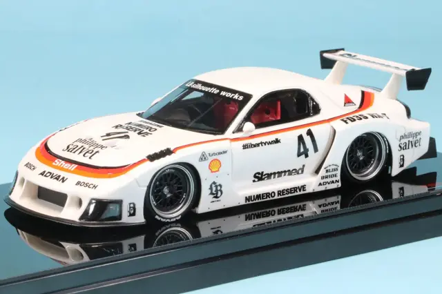 5343 ノレブ 1978年 マツダサバンナＲＸ−７ 1/43 絶版] エブロ 1/43 マツダ サバンナ RX-7 GT 1978 レッド 43588