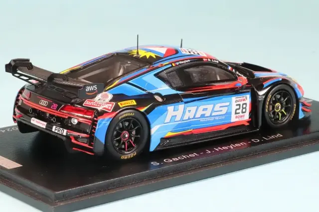 スパーク 1/43 アウディ R8 LMS GT3 EVO II No.28 Haas RT スパ