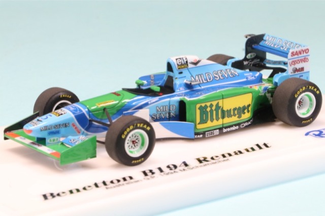 ベネトン 　BENETTON 　B194　1/43 新品 CMR43F1003 CMR 1/43 ベネトン B194 ワールドチャンピオン